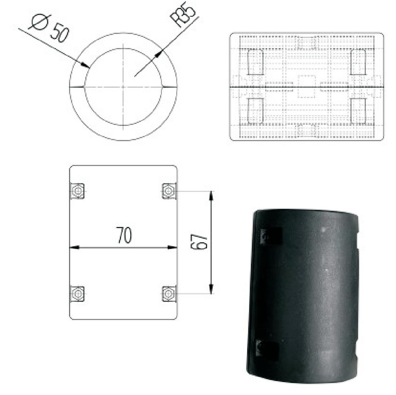 straight roller sleeve sizes tailles de manchons à rouleaux droits
