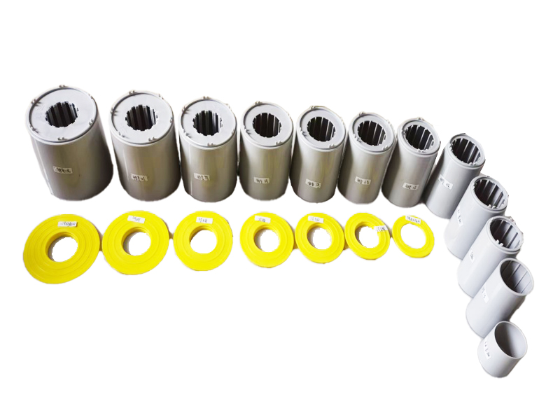 PP tapered sleeve for conveyor roller Manchon conique PP pour rouleau de convoyeur