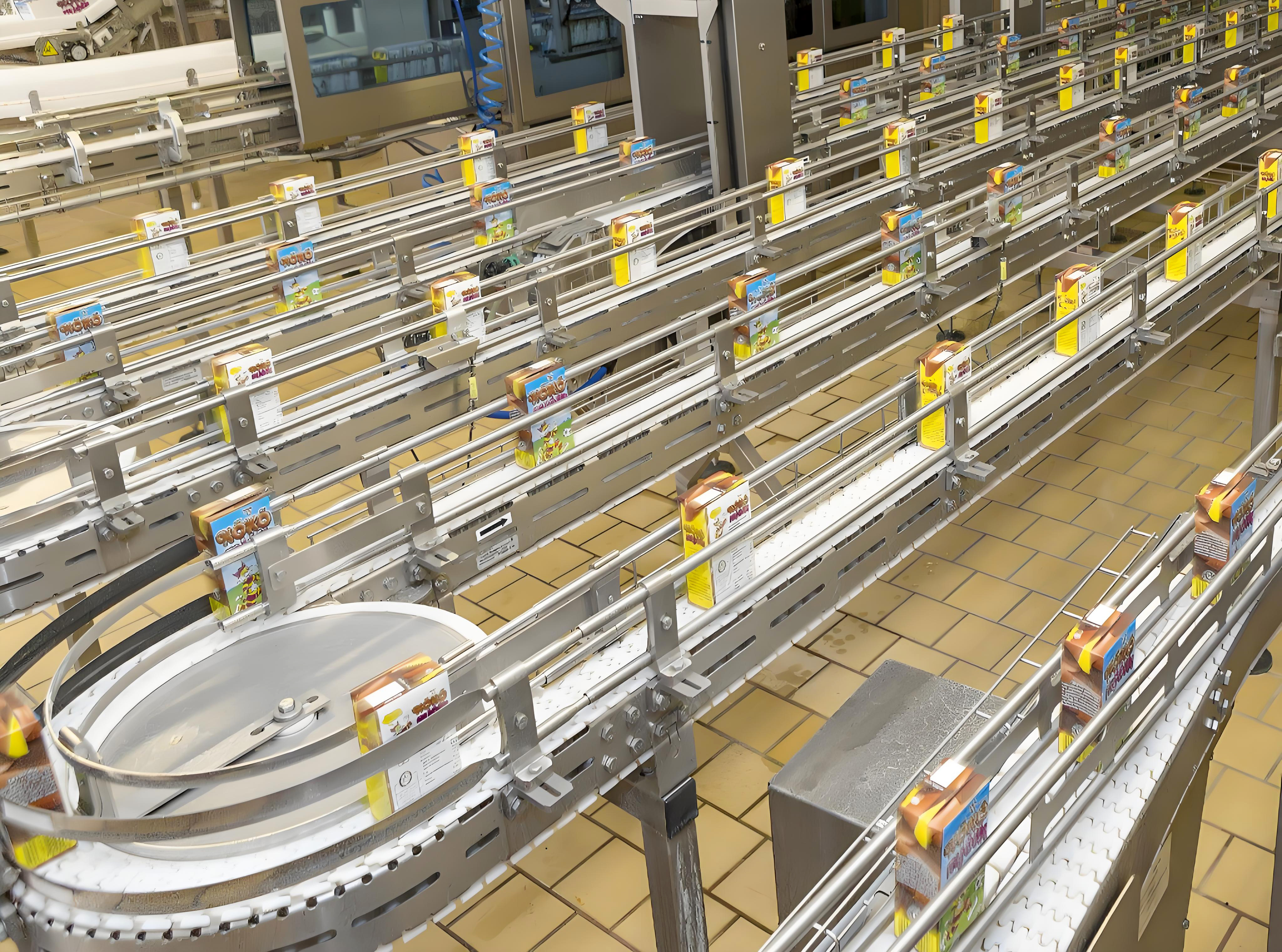 flexible modular conveyor convoyeur modulaire flexible