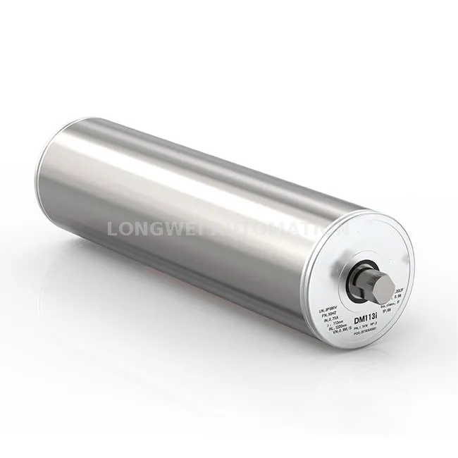 Rouleau de poulie de tête / queue d'arbre fixe pour les convoyeurs à courroie 