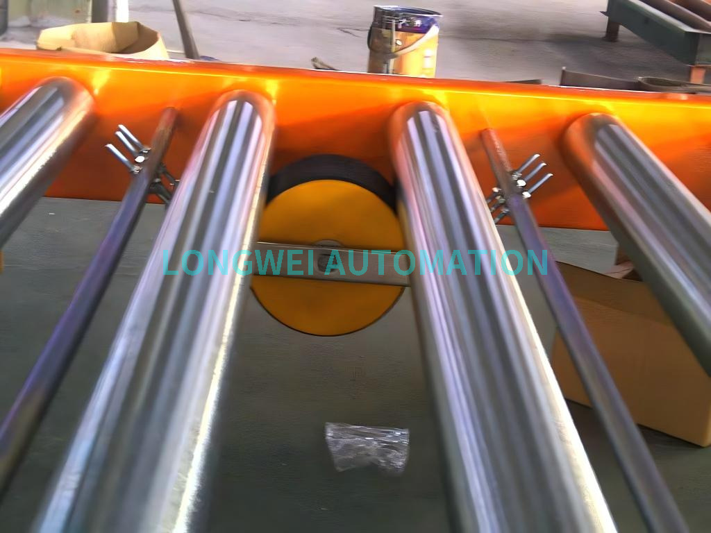 Convoyeur à rouleaux modulaire par gravité pour système de rayonnage à flux de palettes