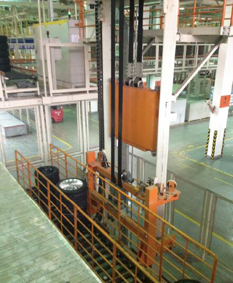 Ascenseur vertical alternatif