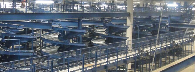 Ascenseur vertical en spirale