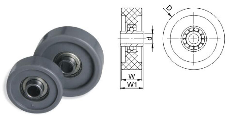 GA-01 roue de patinage