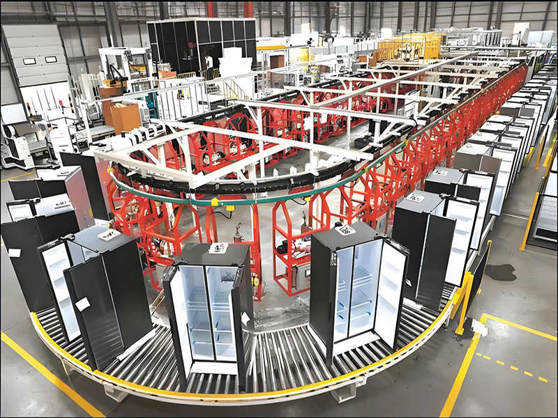 Chaîne de montage de production