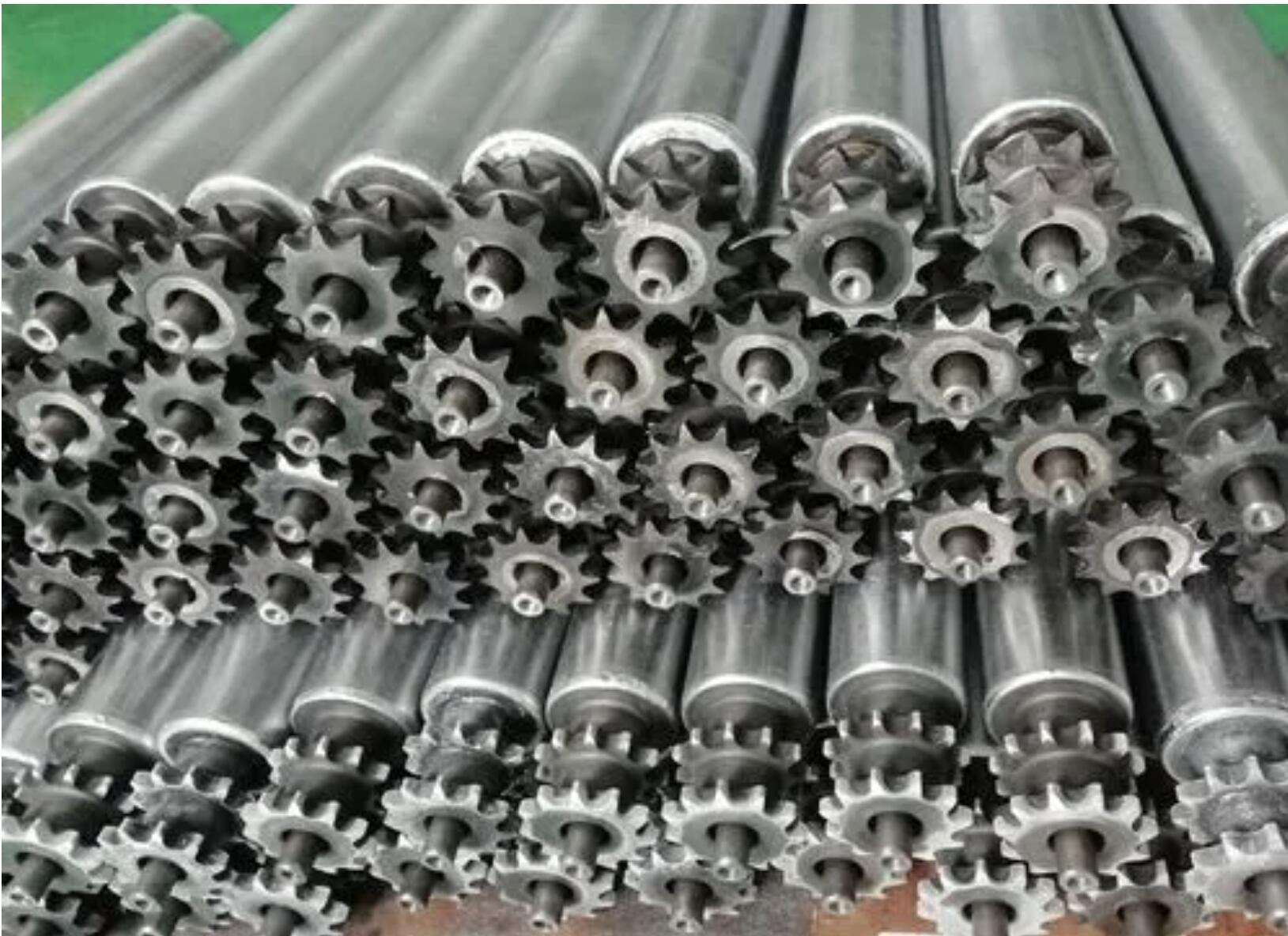 rouleau entra&icirc;n&eacute; par moteur de manutention de palettes