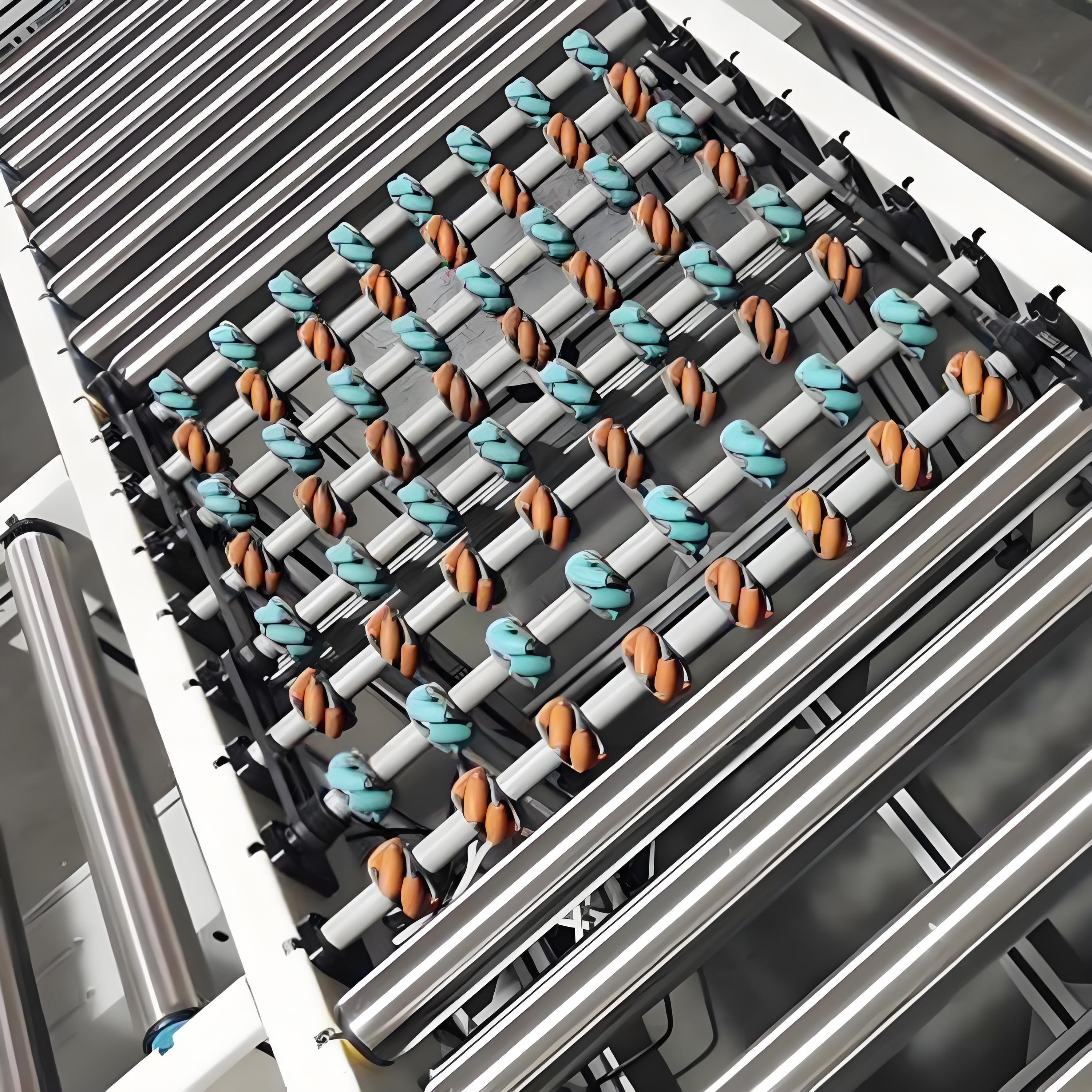 convoyeur &agrave; roues Mecanum