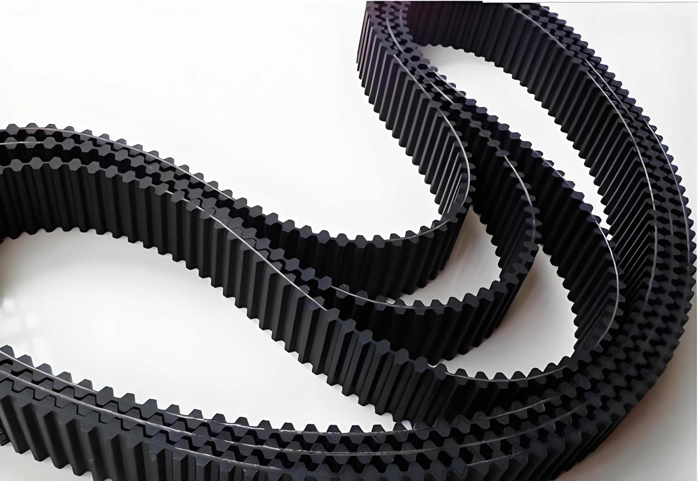 Courroie dent&eacute;e T5 pour rouleau de convoyeur entra&icirc;n&eacute; par courroie crant&eacute;e