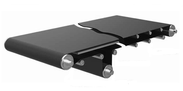 pour convoyeur &agrave; bande