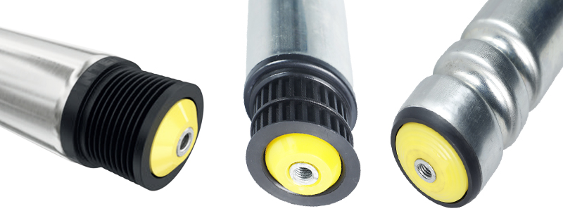 rouleau &agrave; la courroie