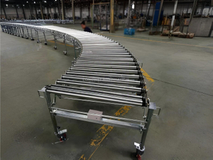 Convoyeur à rouleau à caraure à dents flexible moteur 