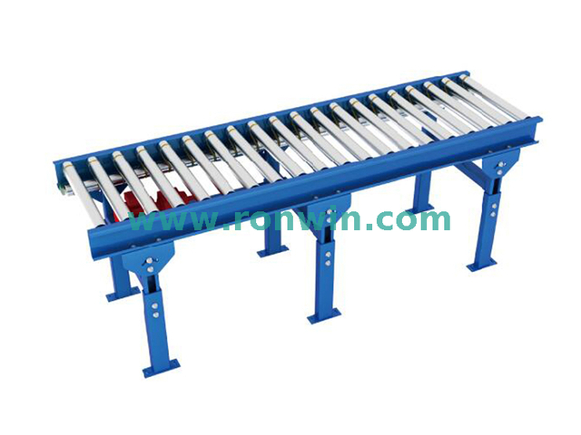 Ligne de convoyeur à rouleau à courroie rond unique