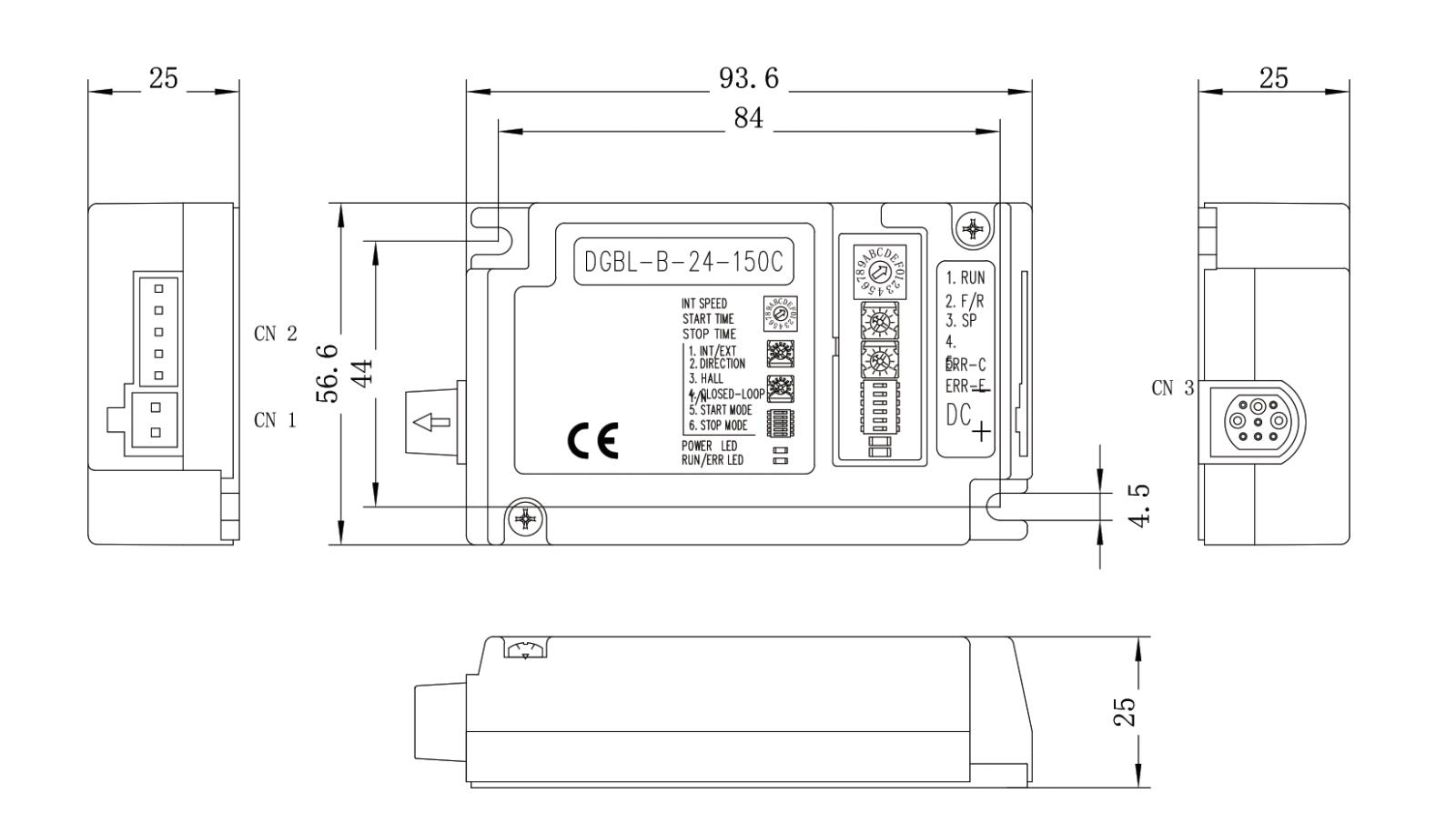 motor driven roller contorller B