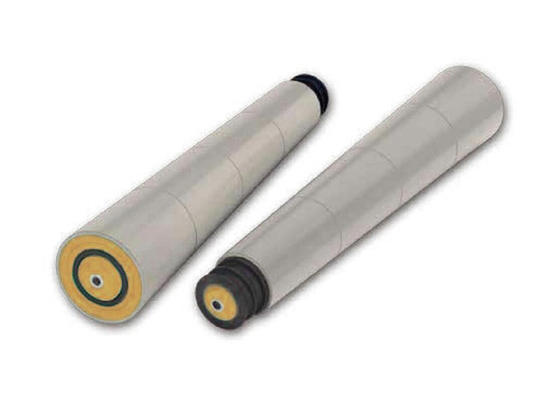 poulie entra&icirc;n&eacute;e par courroie ronde, rouleau conique