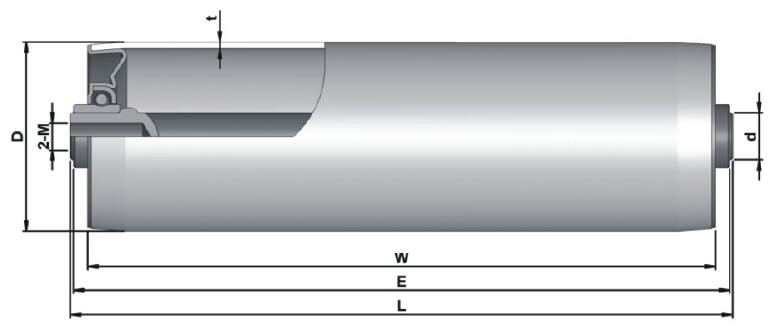 rouleau de convoyeur &agrave; gravit&eacute;