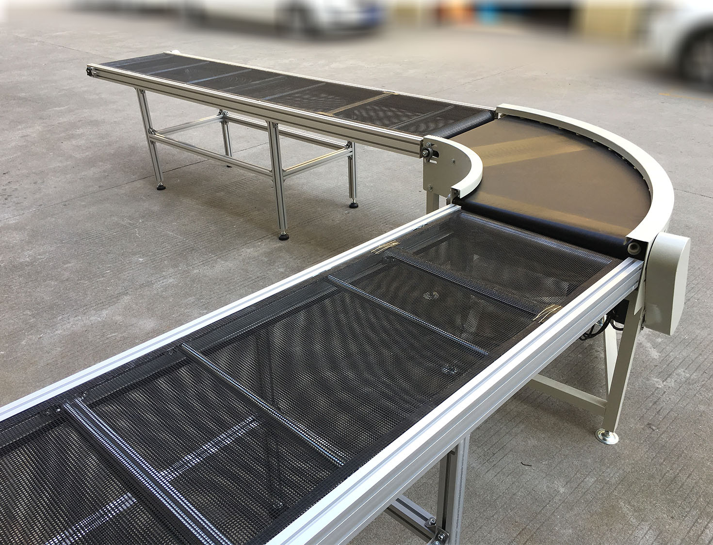 convoyeur &agrave; courroie