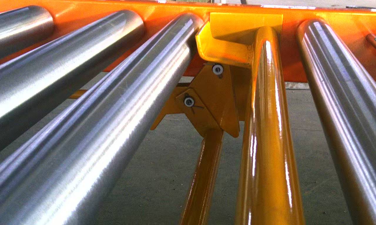 s&eacute;parateur de flowrack de palettes