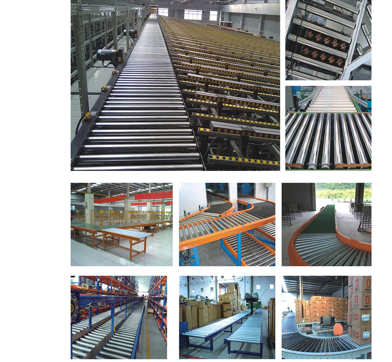  Système de convoyeur de distribution de commerce électronique 