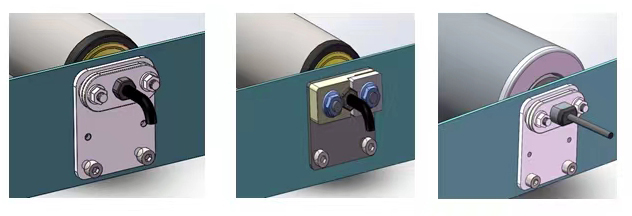 montage &agrave; rouleaux &agrave; moteur