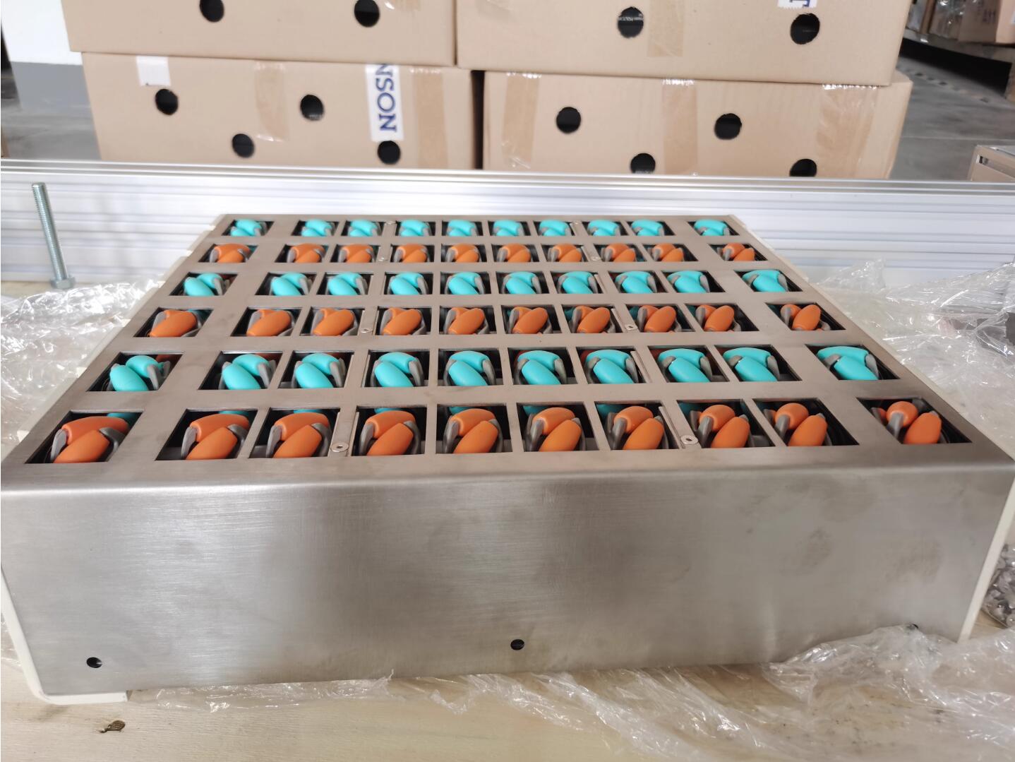 Module de trieur de roues Mecanum, entra&icirc;nement de rouleaux d'entra&icirc;nement de moteur &agrave; courant continu