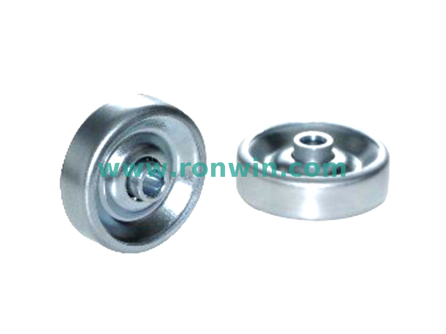 Rouge de patinage en acier galvanisé pour le système de convoyeur