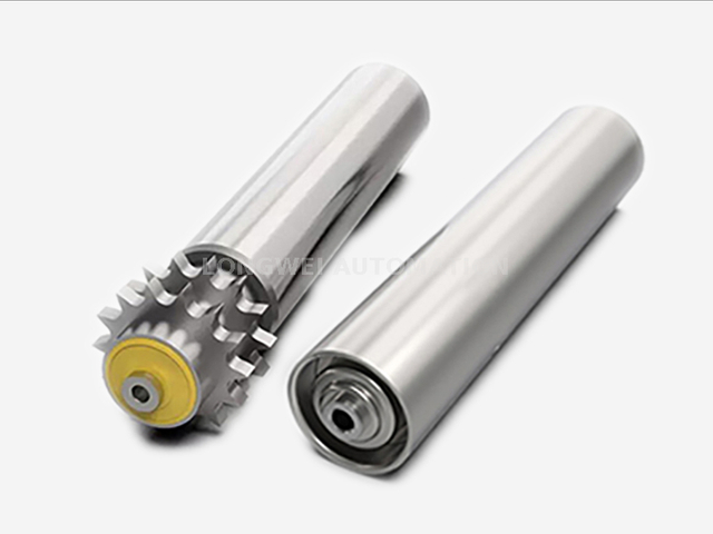 Rouleau de convoyeur de manutention de palettes pour charges lourdes